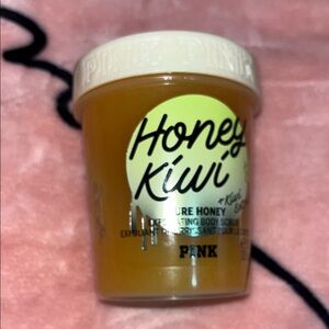 PINK Victoria's Secret Honey Kiwi Exfoliating Body Scrub